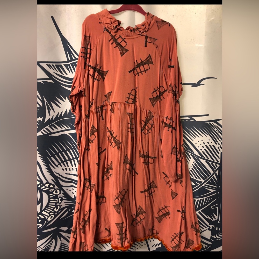 Bobo Choses Trumpet dress 6/7